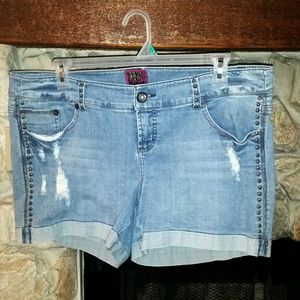 Torrid jean shorts